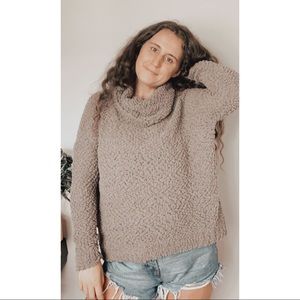 ALTAR’D STATE OVERSIZED POPCORN CHENILLE PULLOVER